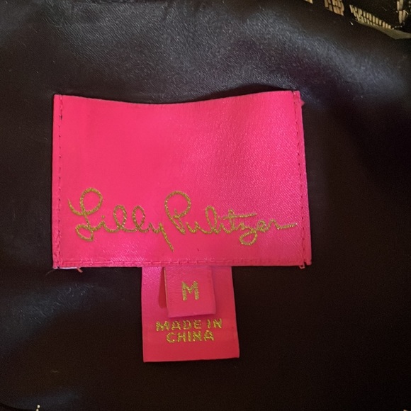 Lilly Pulitzer
Francis Silk Shift Dress Black size M - Picture 6 of 8